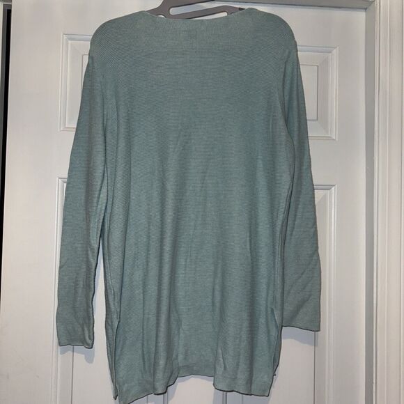 Old Navy Women's Blue /Green Long Sleeve Lightweight Pullover Sweater XL - Picture 3 of 6